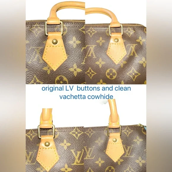 134 Louis Vuitton Speedy Monogram Size 25 - Picture 4 of 12